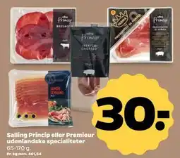 Netto Salling Princip eller Premieur udenlandske specialiteter tilbud