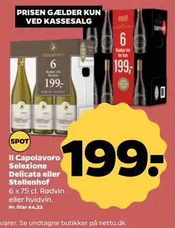 Netto Il Capolavoro Selezione Delicata eller Stellenhof tilbud