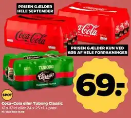 Netto Coca-Cola eller Tuborg Classic tilbud