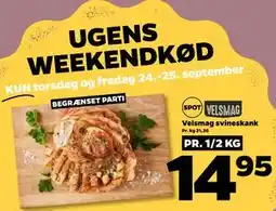 Netto Velsmag svineskank tilbud
