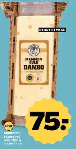 Netto Mammen skæreost tilbud
