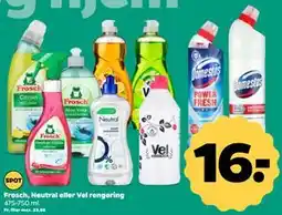 Netto Frosch, Neutral eller Vel rengøring tilbud