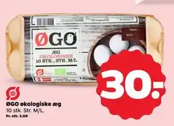 Netto ØGO økologiske æg tilbud