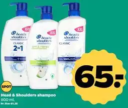 Netto Head & Shoulders shampoo tilbud