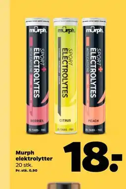 Netto Murph elektrolytter tilbud