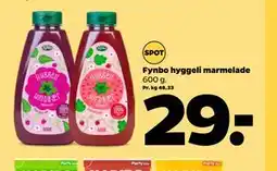 Netto Fynbo hyggeli marmelade tilbud
