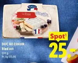 Lidl DUC DE COEUR Blød ost tilbud
