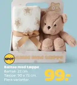 Netto Bamse med tæppe tilbud