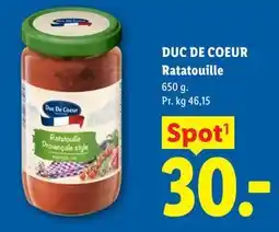 Lidl DUC DE COEUR Ratatouille tilbud