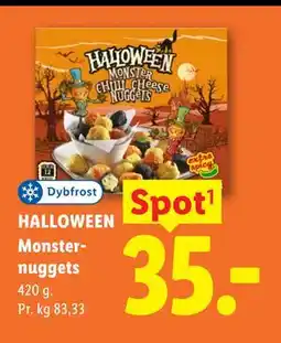 Lidl HALLOWEEN Monster-nuggets tilbud