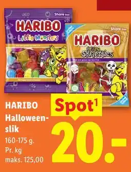 Lidl HARIBO Halloweenslik tilbud