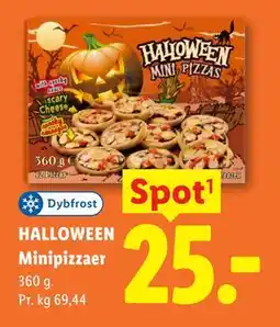 Lidl HALLOWEEN Minipizzaer tilbud