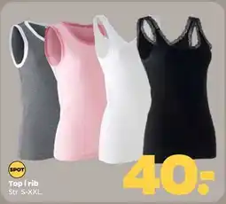Netto Top i rib tilbud