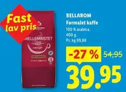 Lidl BELLAROM Formalet kaffe tilbud