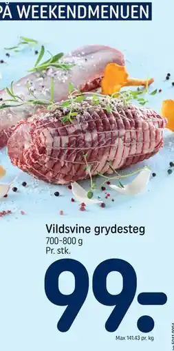 REMA 1000 Vildsvine grydesteg tilbud