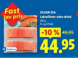 Lidl Laksefileter uden skind tilbud