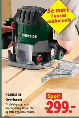 Lidl PARKSIDE Overfræser tilbud