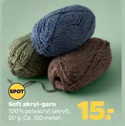 Netto Soft akryl-garn tilbud