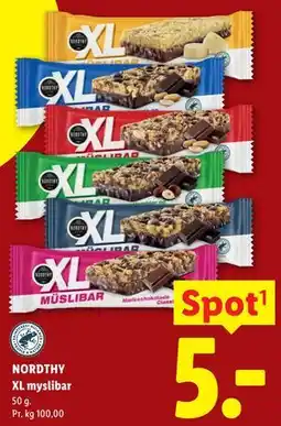 Lidl NORDTHY XL myslibar tilbud