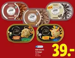 Lidl BON GELATI Is i bæger tilbud