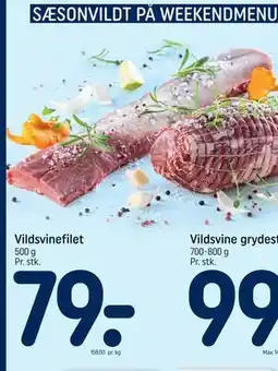 REMA 1000 Vildsvinefilet tilbud