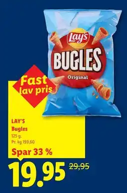 Lidl LAY’S Bugles tilbud