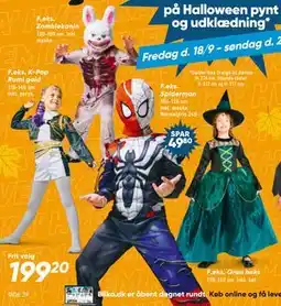 Bilka F.eks. Zombiekanin tilbud