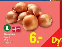 Lidl Danske løg tilbud
