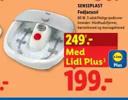 Lidl SENSIPLAST Fodjacuzzi tilbud