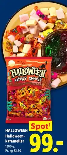 Lidl HALLOWEEN Halloween-karameller tilbud
