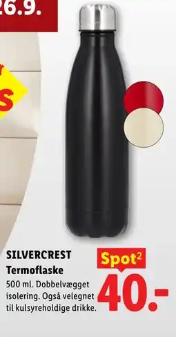 Lidl SILVERCREST Termoflaske tilbud