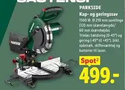 Lidl PARKSIDE Kap- og geringssav tilbud