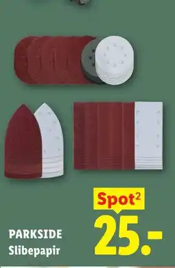 Lidl PARKSIDE Slibepapir tilbud