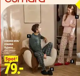 Lidl ESMARA MEN/ ESMARA Pyjamas tilbud