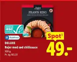 Lidl Rejer med sød chilisauce tilbud