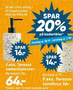 Bilka Terazzo sæbedispenser tilbud