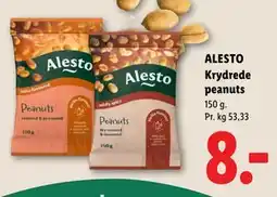 Lidl ALESTO Krydrede peanuts tilbud