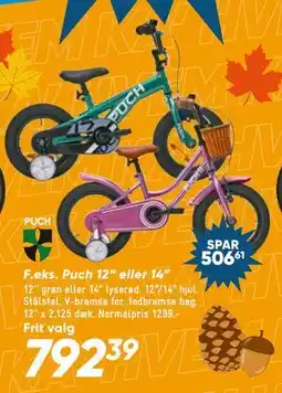 Bilka Puch 12” eller 14” tilbud