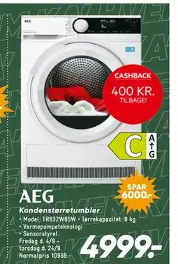 Bilka AEG Kondenstørretumbler tilbud