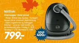 Bilka Støvsuger med pose tilbud