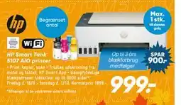 Bilka HP Smart Tank 5107 AIO printer tilbud