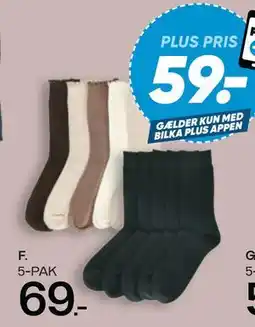 Bilka Strømper til dame eller herre tilbud