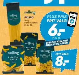 Bilka Pasta tilbud
