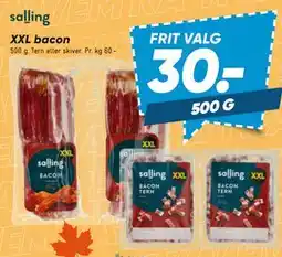 Bilka XXL bacon tilbud
