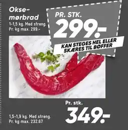 Bilka Okse-mørbrad tilbud