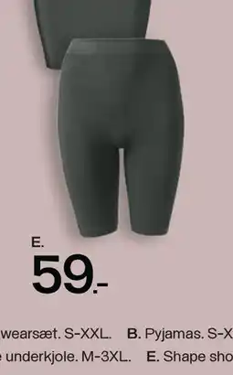 Bilka Shape shorts tilbud