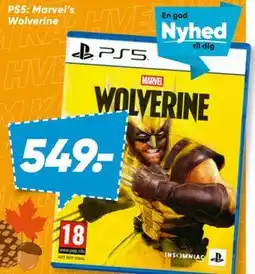 Bilka PS5: Marvel’s Wolverine tilbud