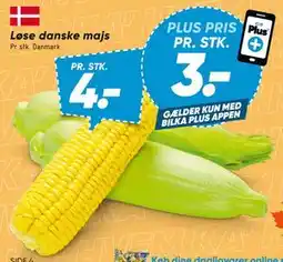 Bilka Løse danske majs tilbud
