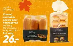 Bilka Pretzel, sandwich, sliders eller hotdogbrød tilbud