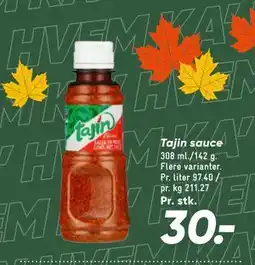 Bilka Tajin sauce tilbud